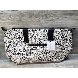Mali-Lili Weekender Duffel Bag Leopard Print